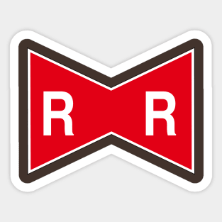 Red Ribbon Sticker